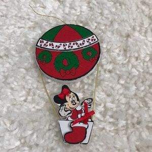 🎉 2/15.00 🎉 Sale! Disney Minnie Mouse 1980s, Vintage Wooden Ornament